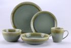 DINNER SET OF STONEWARE(4)