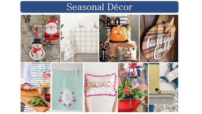 B&B - Seasonal Décor Home Textile Products