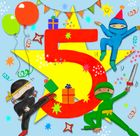 Paint Burst - Children's Cards