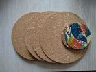 Cork coaster, Cork placemat, Cork Hotpad
