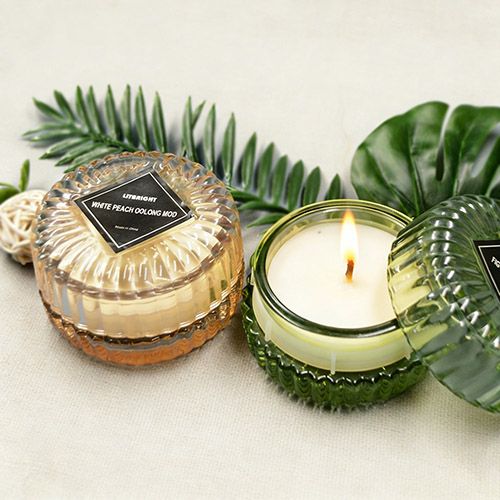 GLASS JAR CANDLE