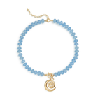 Blue Jade Stone Natural Beaded Necklace