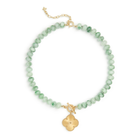 Green Jade Stone Natural Beaded Necklace
