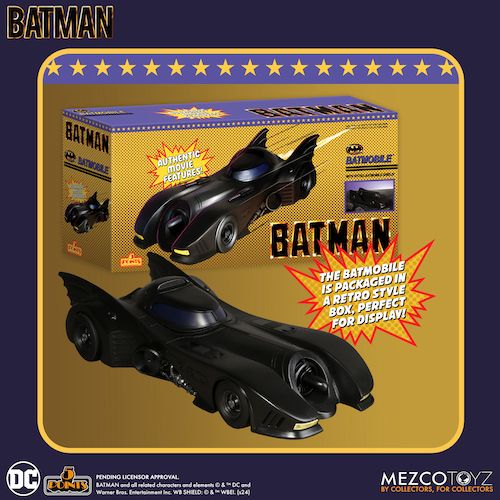 Batman 1989 5 Points Batmobile Deluxe Set