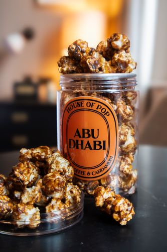 Abu Dhabi (Black Coffee & Cardamom) Artisan Popcorn