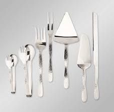 Commerical Grade SS304 Hammered looking buffet serving pcs