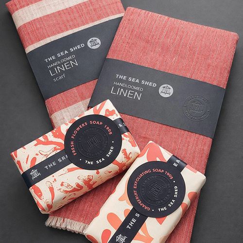 Linen Scarves and The Sea Shed soaps
