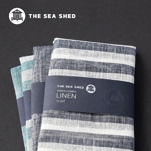 Nautical Linen Scarves
