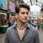 Men's Necklace and Bracelet