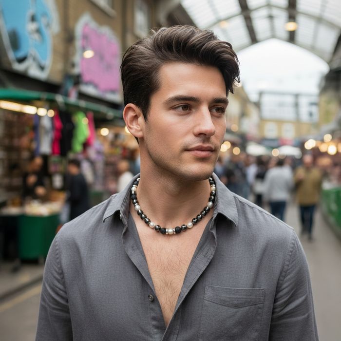 Men's Necklace and Bracelet