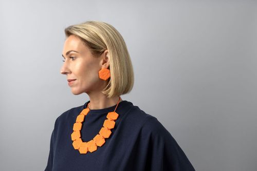 Frida Necklace - available in 12 vibrant shades