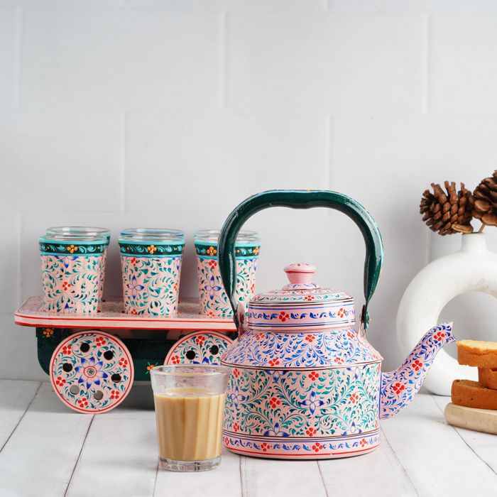 Hand Painted Kettles