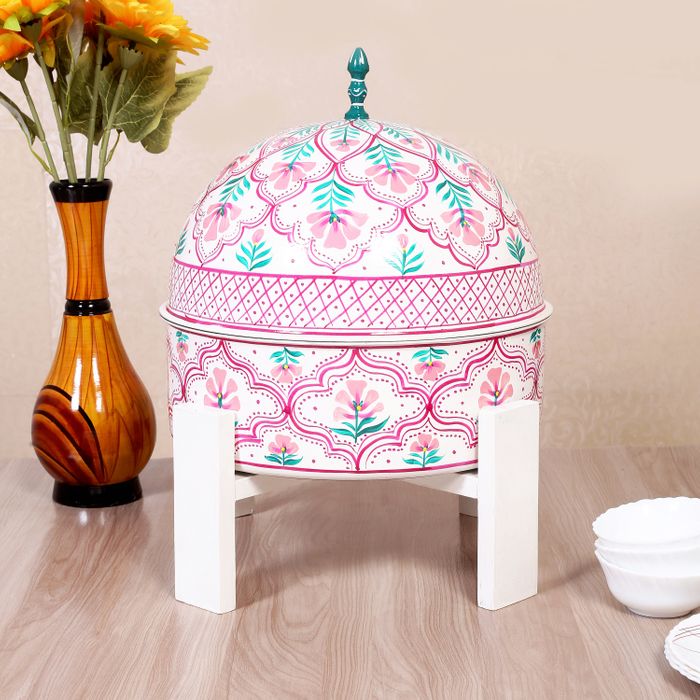 Hand Painted serve ware