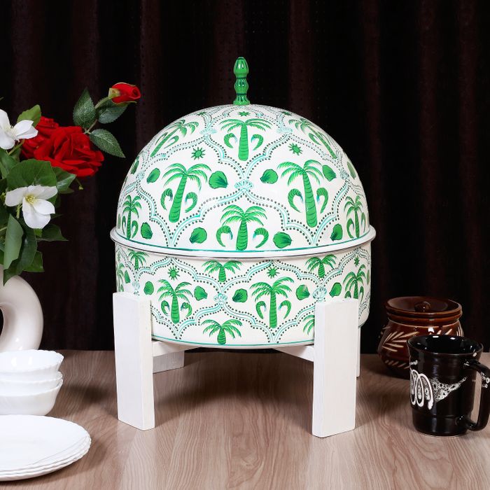 Hand Painted serve ware