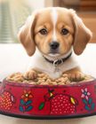 Hand Painted Pet Food bowls