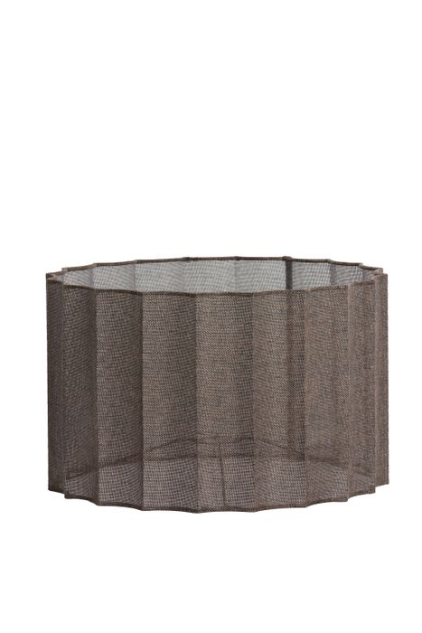 DISLI shade cylinder linen brown