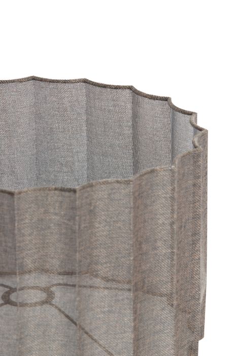 DISLI shade cylinder linen brown