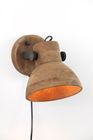 ILANIO wall lamp brown+matt black