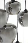 MAYSON hanging lamp smoked glass matt black