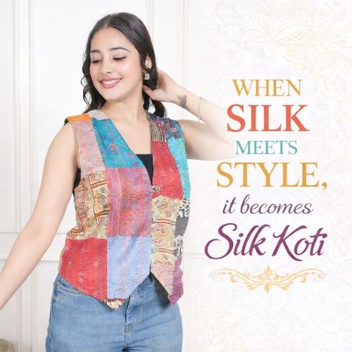 Boho-Chic Silk Koti