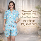 Printed Pajama Set