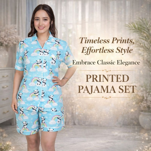 Printed Pajama Set