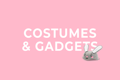 Costumes and gadgets from PartyDeco