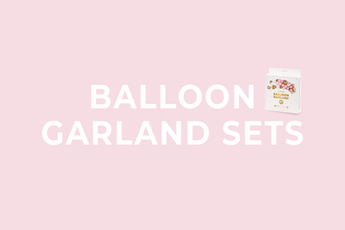 Balloon garland sets from PartyDeco