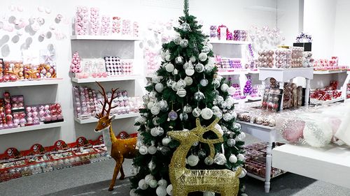 2023 plastic christmas ball bauble balls christmas custom ornament set with PVC Tube