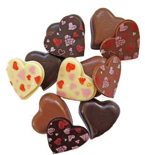 Chocolate Heart Making