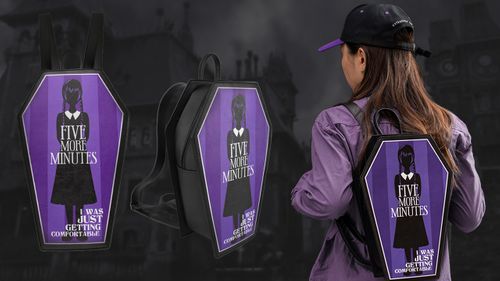 Wednesday Coffin Backpack | Cinereplicas