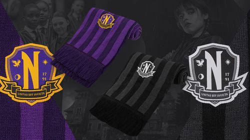 Nevermore Academy Scarves | Cinereplicas