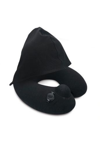 Travelmall Switzerland Patented Pump Pillow with Hood