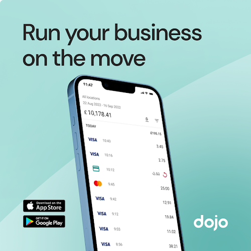 Run Your Business On The Move with the Dojo app