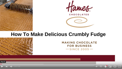 Watch us make our delicious crumbly fudge