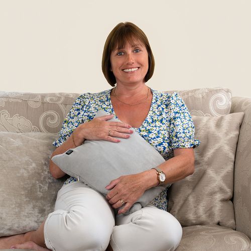 Ultra Soft Rechargeable Heated Massage Cushion By Lifemax - Lightweight & Portable - 1800L