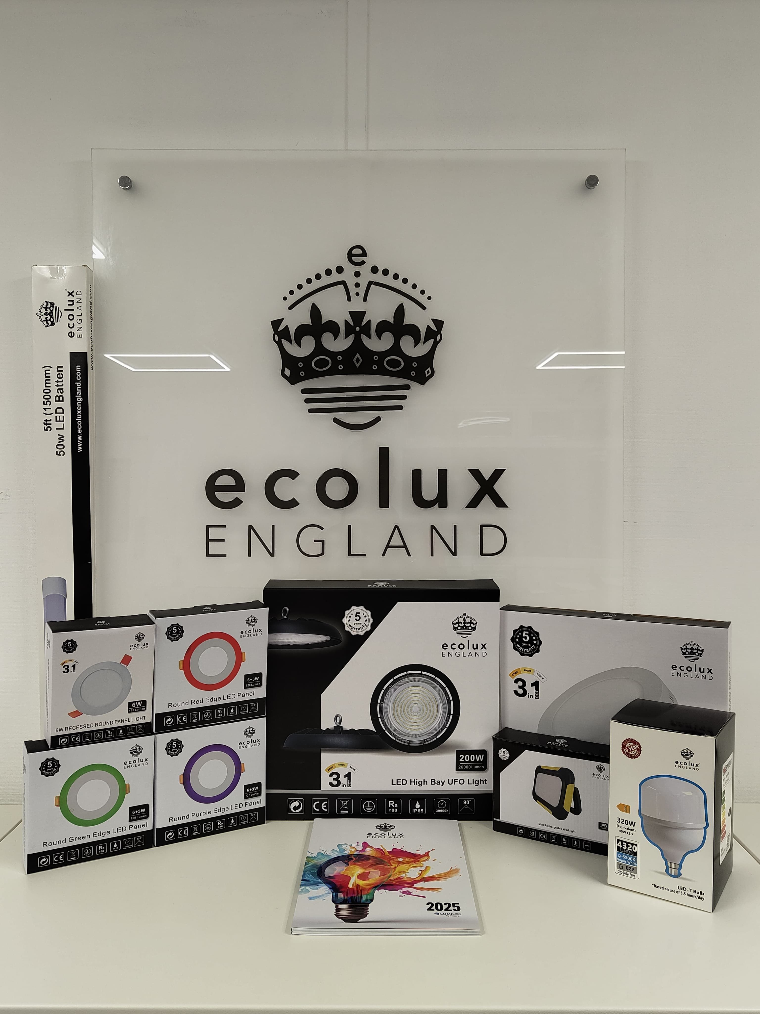 ecolux England Product Portfolio
