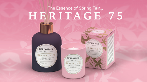 Spring Fair Celebrates 75th Anniversary with Launch of Signature Fragrance ‘Heritage 75’