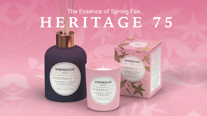 Spring Fair Celebrates 75th Anniversary with Launch of Signature Fragrance ‘Heritage 75'