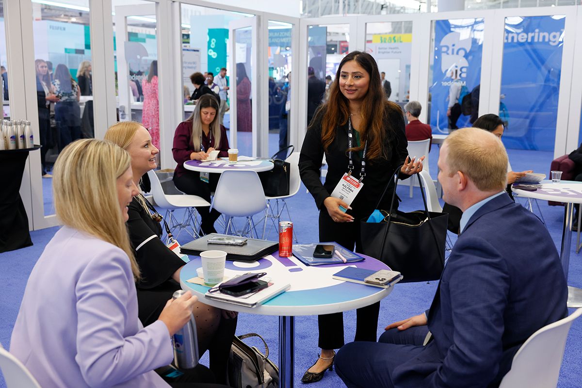 people meeting at a table