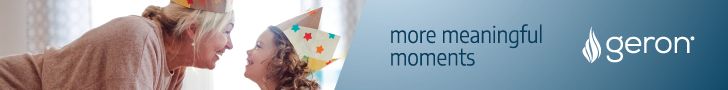 Geron banner ad