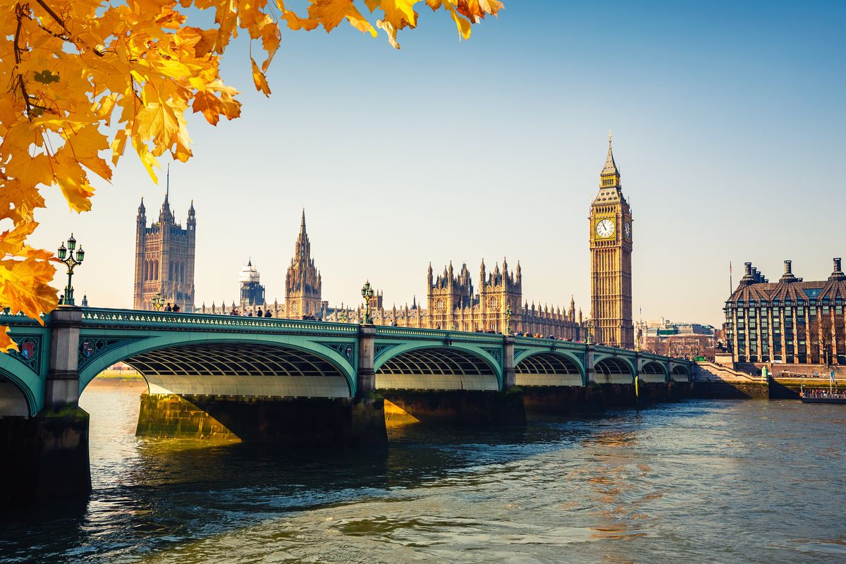 london skyline with Big Ben
