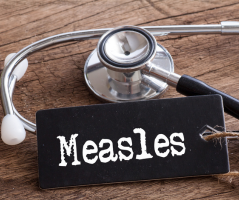 Mobile-accessible deep learning-based self-assessment tool for measles screening in low-resource settings