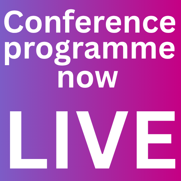 Conference Programme now Live