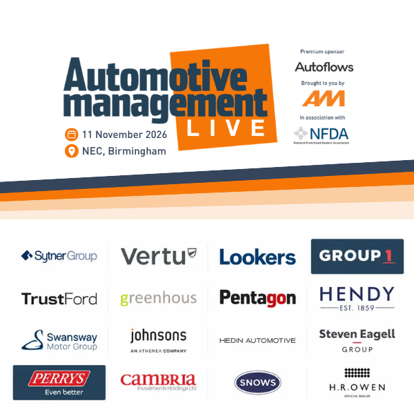 Join the biggest dealer groups at Automotive Management LIVE