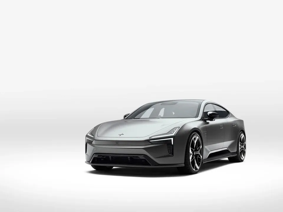 View the Polestar 5 ahead of its UK launch at CCIA 2026