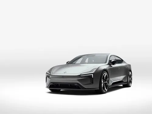 View the Polestar 5 ahead of its UK launch at CCIA 2026