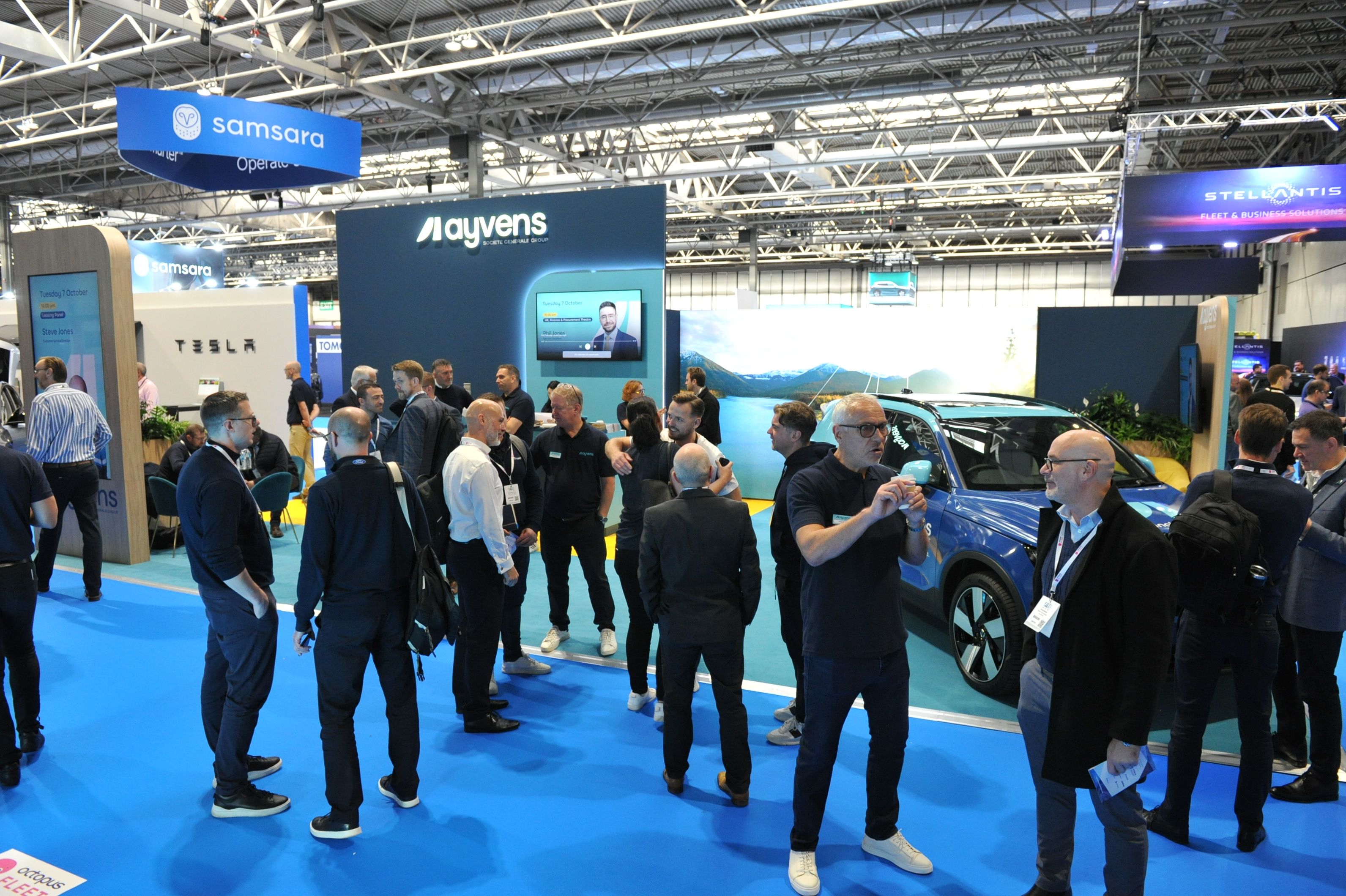 Fleet and Mobility Live audience networking