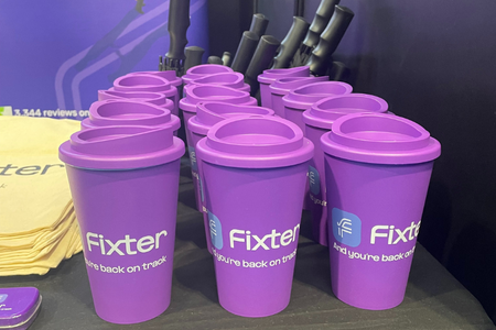 Fleet and Mobility Live branded cups