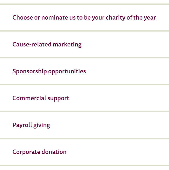 Corporate Partnerships